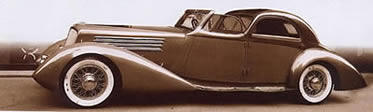 Un Coupé Nervastella carrossé par Fernandez et Darrin en 1935