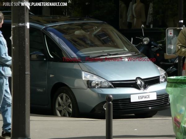 Renault Espace 2012 restylée