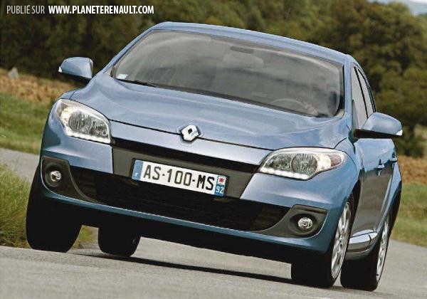 Mégane 3 phase 2 d'après Auto-Moto