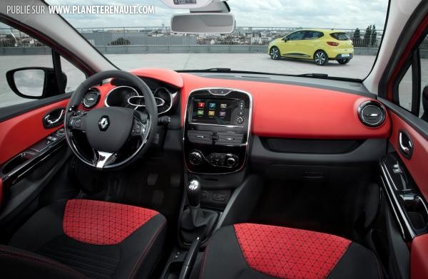 Bâche intérieur RENAULT CLIO 4 RS (2012 > 2019)-Rouge