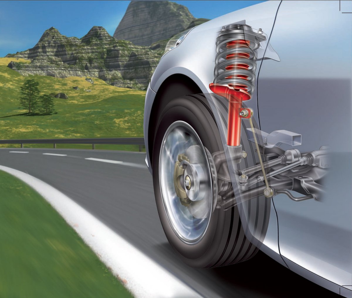 Les différents types de suspension et amortisseurs sur vos voitures