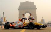 Roadshow de Renault F1 en Inde !