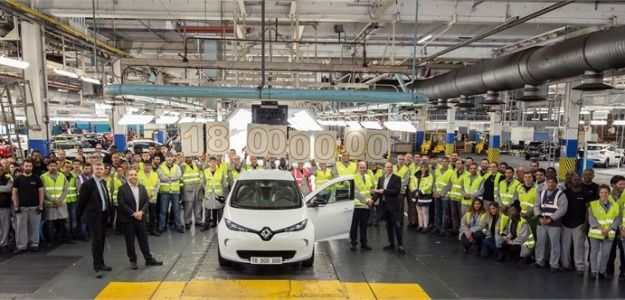 La 18 millionième voiture de Flins est une ZOE