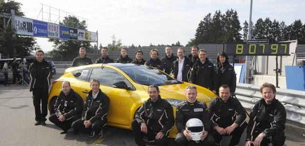 Nouveau record pour la Mégane RS Trophy au Nürburg