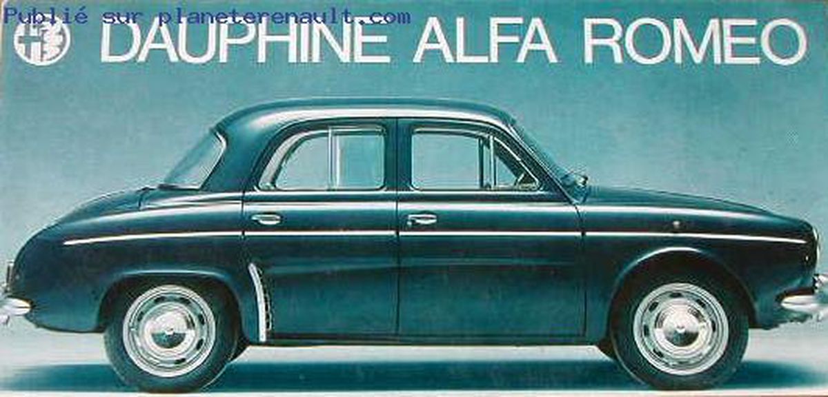 La Dauphine, première Renault mondiale (19561967)
