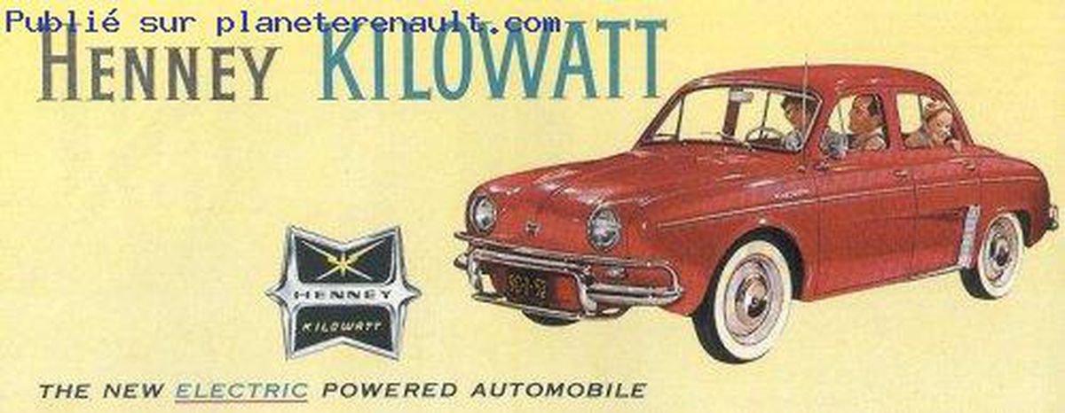 Die elektrische Dauphine: Henney Kilowatt - - Alles rund um E-Mobilität