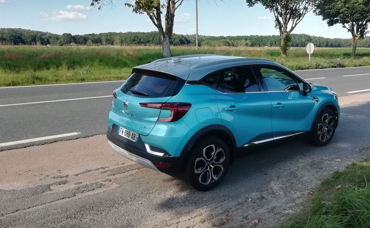 Essai Renault Captur hybride rechargeable ETECH 160 Plug In