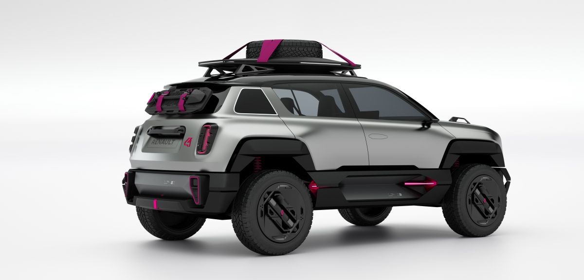 Après la Renault R5, voici la nouvelle R4 électrique, un petit SUV de 4 ...