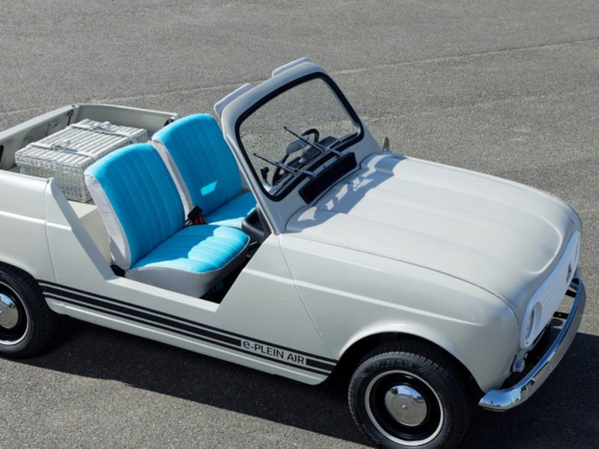 R4 e-Plein Air: une élégante 4L électrique