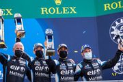 L'équipe Alpine signe un podium aux 24 heures du Mans 2021