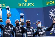 Alpine sur le podium aux 24H du Mans 2021 Renault 