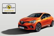 La Clio 5 obtient les 5 étoiles aux Crash-test EuroNCAP 