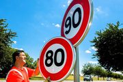 La limitation &agrave; 90 km/h de retour dans 46 d&eacute;partements