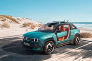 La Renault R4 JP4x4 Concept réinterprète l’esprit plage en version 100 % électrique à l’occasion de Roland Garros 2026. 