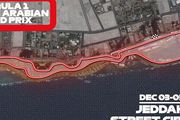 D&eacute;couvrez le trac&eacute; du circuit urbain de Djeddah 