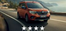 Sécurité: le nouveau Renault Kangoo obtient 4 étoiles aux crash-tests