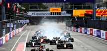 GP F1 Bakou : Sergio P&eacute;rez s&rsquo;impose dans une course folle 