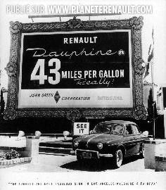 La Dauphine aux USA 0