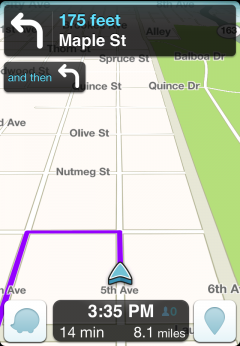 navigation Waze