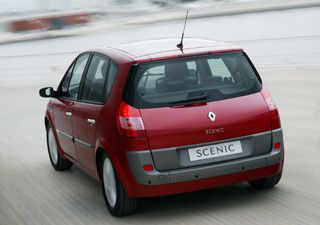 Arrière nouveau Renault Scénic