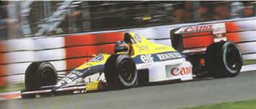 Le retour de Renault en F1 s'effectue en 89, avec Williams comme partenaire