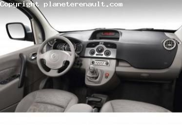 Nouveau Renault Kangoo tableau de bord