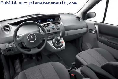 Intérieur Scénic 2 2008