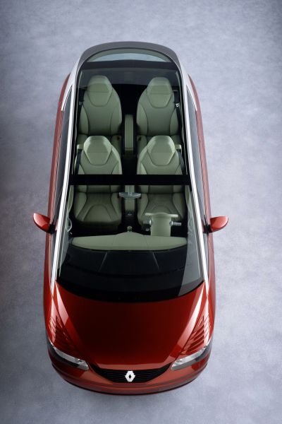 Renault Avantime Concept vue de haut