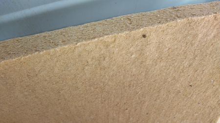 Panneau de laine de bois