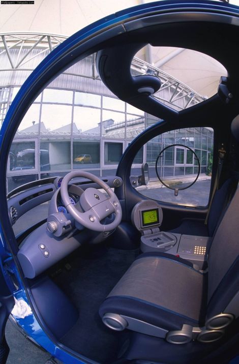 Poste de conduite concept-car Modus 1994