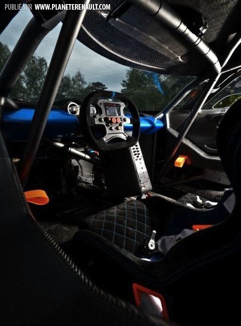 Concept-car Alpine A110-50 poste de pilotage