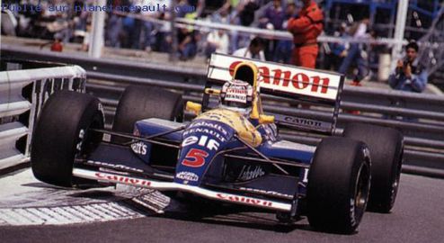 Nigel Manselle en 92