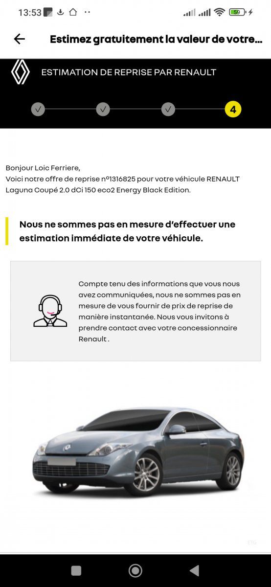 Offre de reprise par my Renault