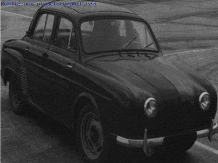 Projet Renault Dauphine