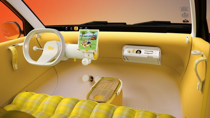Int&eacute;rieur Citro&euml;n 2CV concept