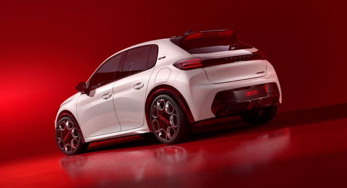 Peugeot 208 GTI arrière