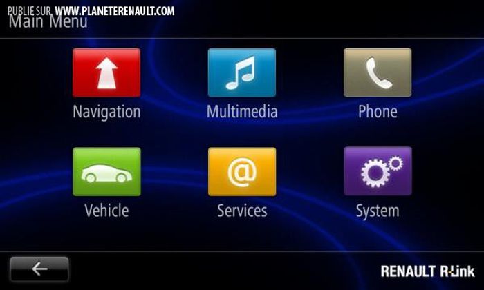 Renault R-Link, la tablette intégrée et connectée 0