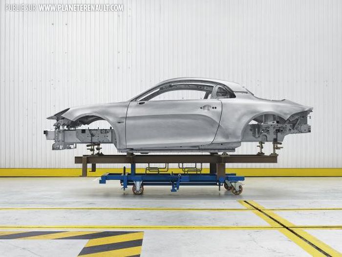 Alpine A110 carrosserie