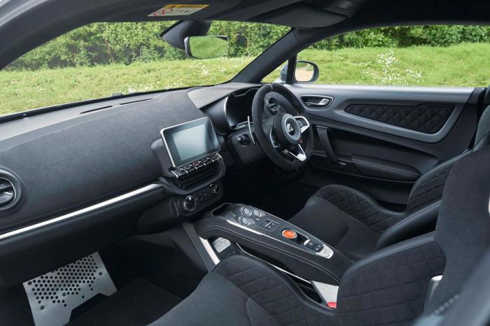 L'habitacle de la voiture