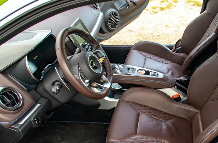 L'Alpine A110 habitacle