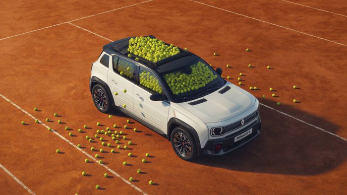 Renault 4 Roland Garros Show car