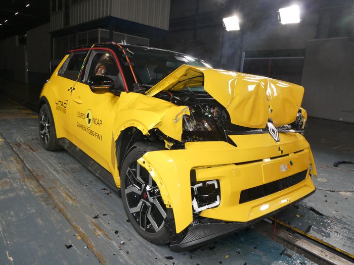Crash test EURO NCAP Renault 5