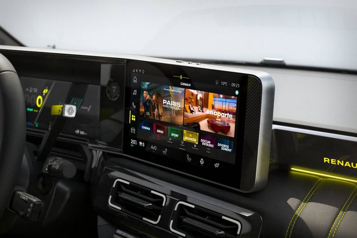 Canal+ dans la nouvelle R5 E-Tech