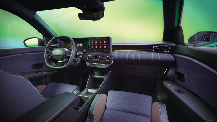 Intérieur nouvelle R5 E-TECH électrique 2024