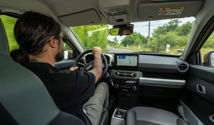 Essai de la nouvelle Dacia Spring 2024