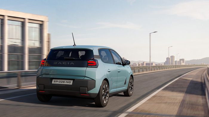 Dacia Spring 2026 arrière