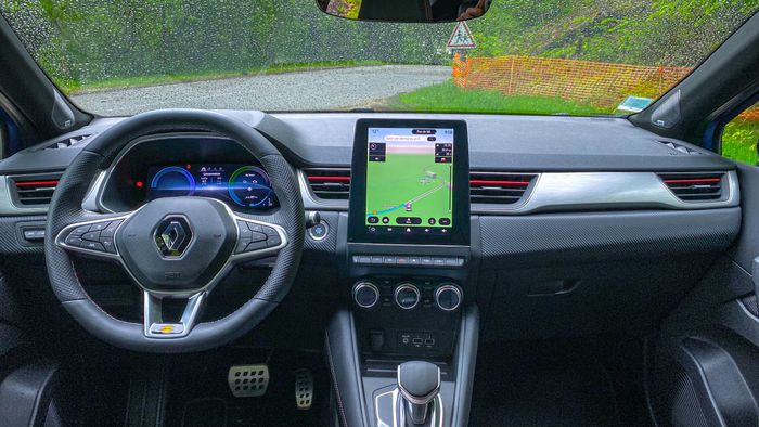 la planche de bord du Captur R.S Line