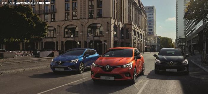 L'actuelle Clio V commercialisée depuis avril 2019