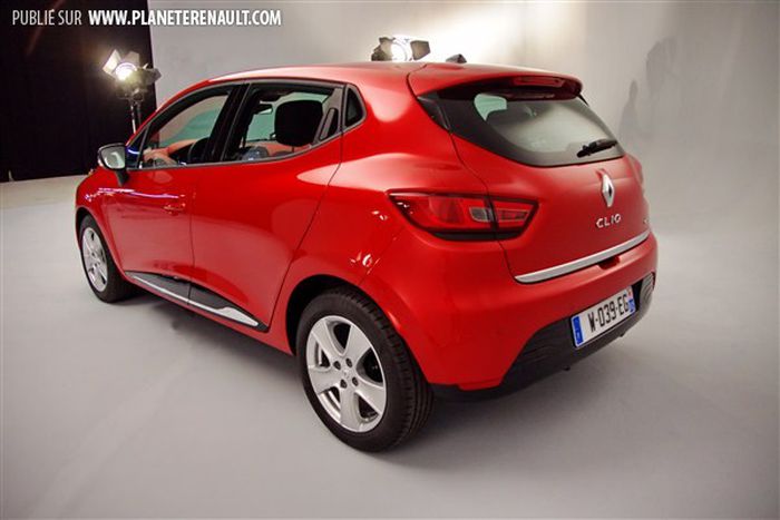 Arrière nouvelle Clio 4