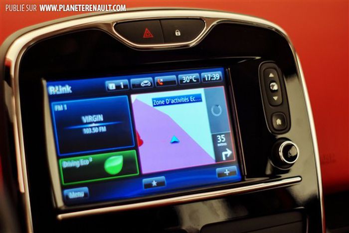 R-Link sur la Clio